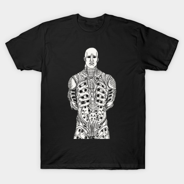 Pale Furious God T-Shirt by Studio Yutani